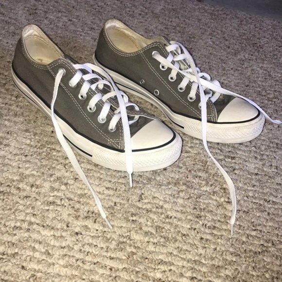 converse low top charcoal